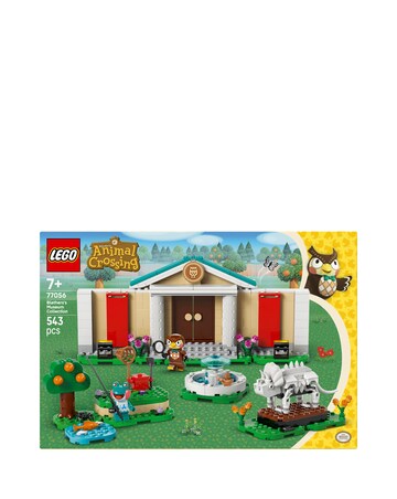 LEGO Animal Crossing Blathers's Museum Collection Model Kit, Building Set 77056