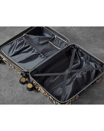 Rock Savannah Leopard Cabin Suitcase