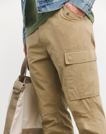 Relaxed Tapered Ripstop Cargo Trouser