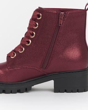 Joe Browns Chunky Lace Up Boot E Fit