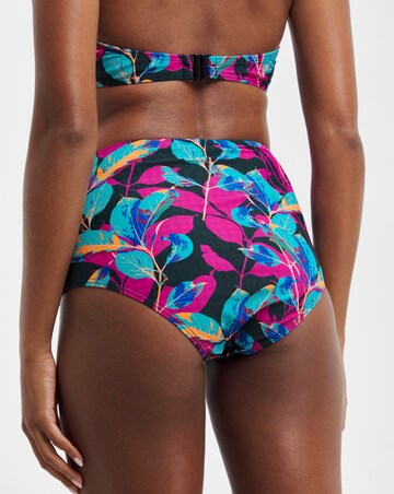 Joe Browns Floral Print High Waist Bikini Bottoms