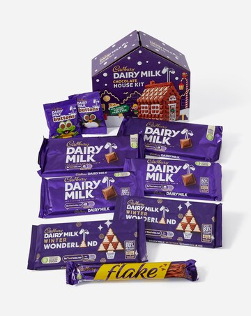 Cadburys Dairy Milk Christmas Chocolate Cottage Kit
