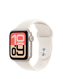 Apple Watch SE 3 GPS + Cellular 44mm - Starlight Aluminium/Starlight Sport Band - M/L