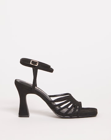 Malinda Ankle Strap Caged Heeled Sandals - Extra Wide Fit (EEE)
