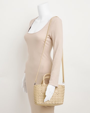 Mini Weave Tote Bag