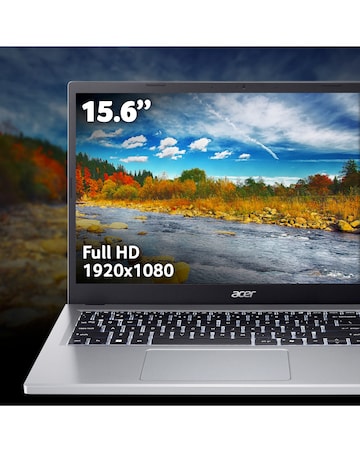 Acer Aspire Go 15 Laptop - 15.6in FHD Intel Core i3 8GB 256GB