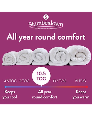 Slumberdown Feels Like Down 10.5 Tog Duvet