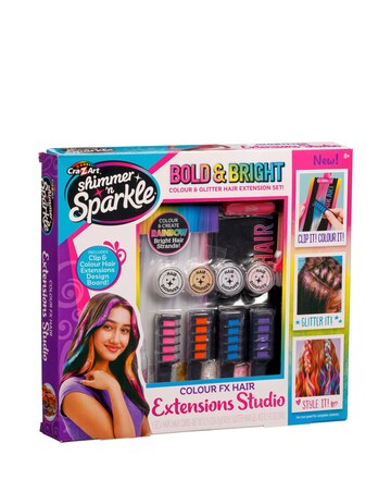 Shimmer N Sparkle Colour FX Hair Extensions Studio