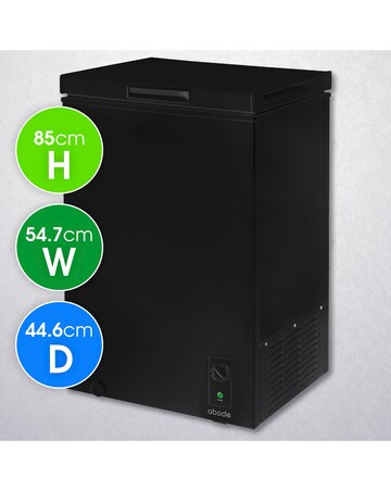 Abode A99CF0E1B Chest Freezer 99L - Black