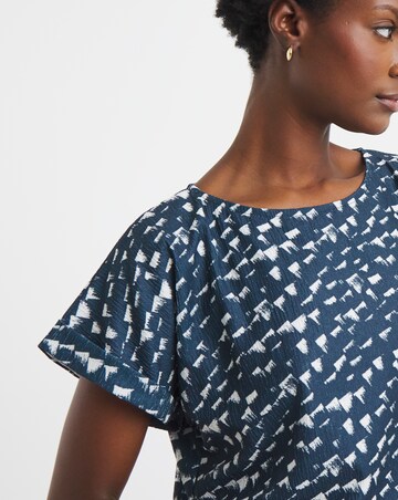 Great Value Textured Jersey Swing Dress