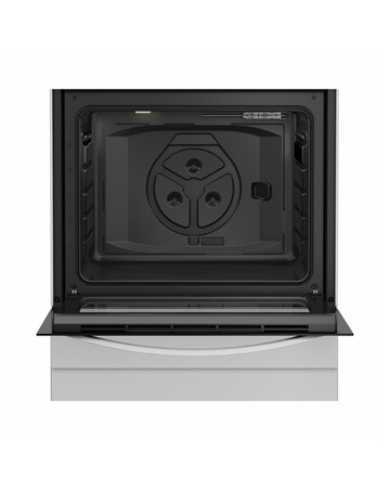Indesit I6V3KMW/UK 60cm Electric Single Oven with Ceramic Hob - White Install