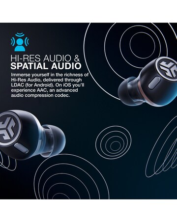 JLab Epic Lab Edition True Wireless Earbuds - Black