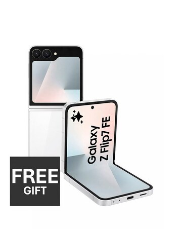 Samsung Galaxy Z Flip7 FE 128GB 5G - White - Galaxy AI
