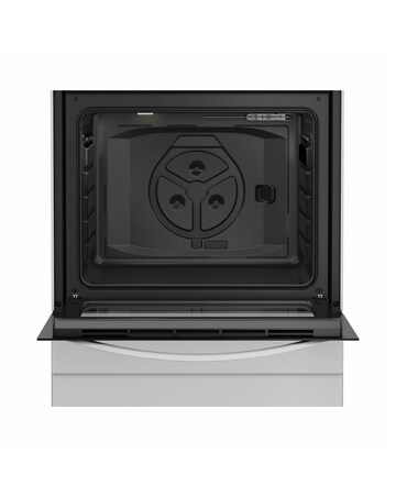 Indesit I6V3KMW/UK 60cm Electric Single Oven with Ceramic Hob - White