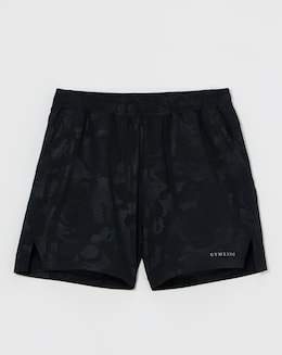 Gym King Debossed Camo Shorts