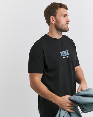 Jack & Jones Portland Graphic T-Shirt - Black