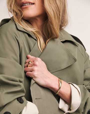 Anthology Khaki Short Trench Coat