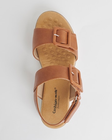 Cushion Walk Touch & Close Buckle Sandal EEE Fit