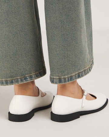 Brooke Mary Jane Square Toe Shoes - Extra Wide Fit (EEE)