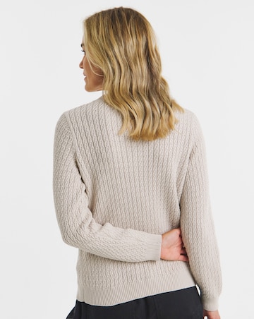Heavyweight Cable Cardigan