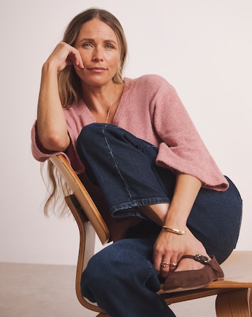 Anthology V Neck Half Sleeve Jumper