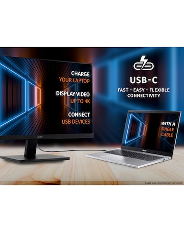 Acer Aspire 3 Laptop - 15.6in FHD AMD Ryzen 3 8GB 256GB