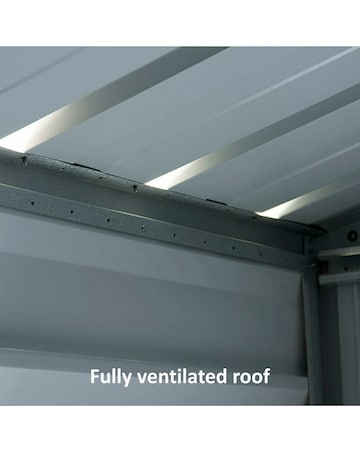 Yardmaster 10 X 8 Apex Metal Shed