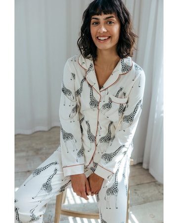 Chelsea Peers Jersey Button Up Pyjama Set