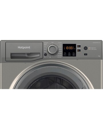 Hotpoint NSWM 7469 GG UK 7kg, 1400rpm, Washing Machine - Graphite