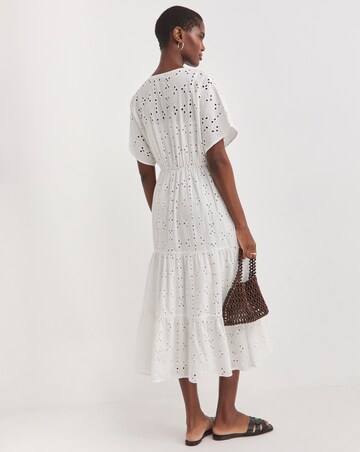 Broderie Smock Dress