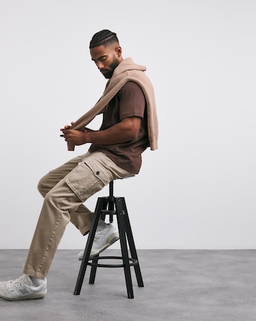 Garment Dyed Loose Fit Cargo