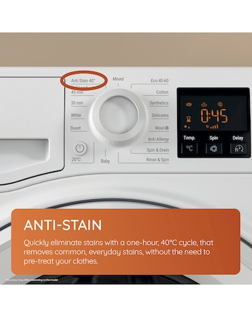 Hotpoint NSWM 1046 BS UK 10kg, 1400rpm, Washing Machine - White + Installation