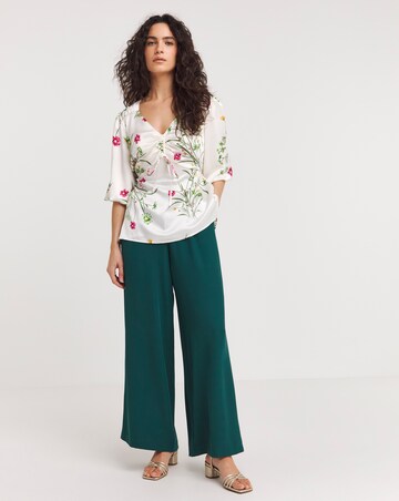 Joanna Hope Ruched Front Blouse