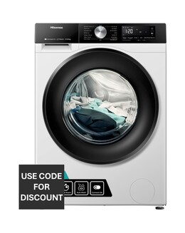Hisense 3S Series WD3S1043BW3 WiFi-enabled 10kg Washer Dryer - White