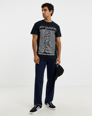 Joy Division Graphic Band T-Shirt - Black