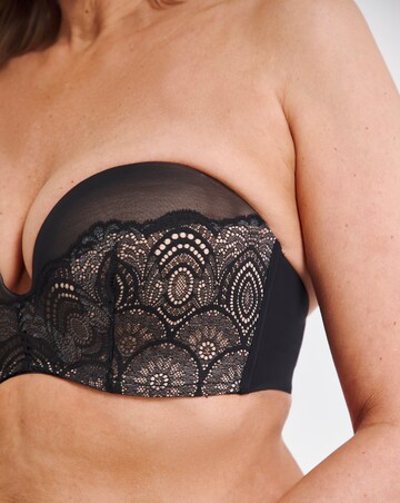 Wonderbra Refined Glamour Strapless Bra Black