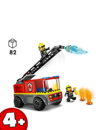 LEGO City Fire Engine with Ladder, Firefighter Toy 60463