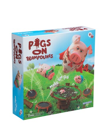 Pigs on Trampolines