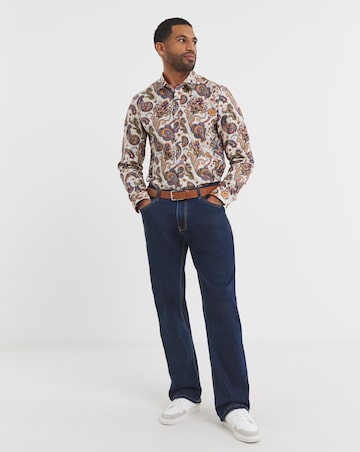 Joe Browns Smarten Up Paisley Shirt Long Length