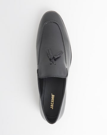 Leather Formal Tassle Loafer Wide