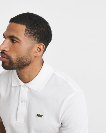 Lacoste Classic Short Sleeve Pique Polo - White