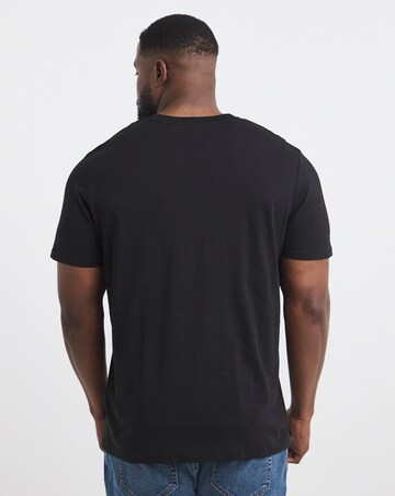 Jack & Jones Star Logo T-Shirt - Black
