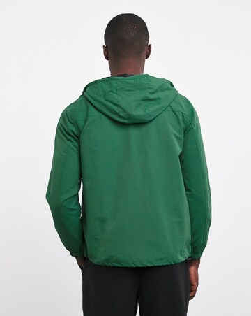 Hooded Lightweight Green Jacket