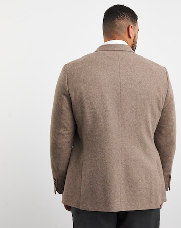 Oatmeal Donegal Regular Fit Suit Jacket
