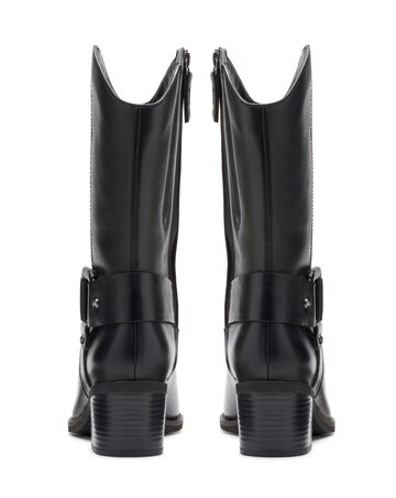 Clarks Morzine Leather Western Boots Standard Fit