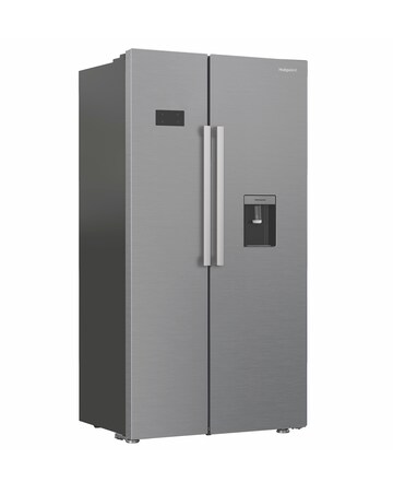 Hotpoint HPG26583WXP4UK Dual No Frost American Fridge Freezer - Silver