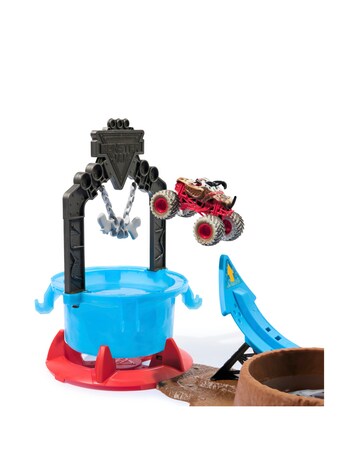 Monster Jam 1:64 Mud Blasters Playset