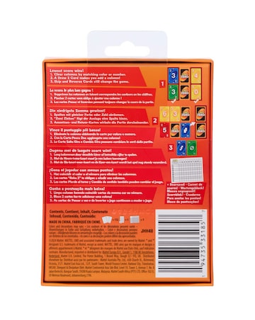UNO Zero Card Game