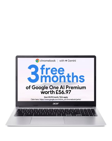 Acer Chromebook 315 - 15.6in FHD Intel Celeron N4500 8GB 128GB