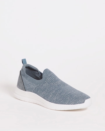 Cushion Walk Slip On Trainer E Fit